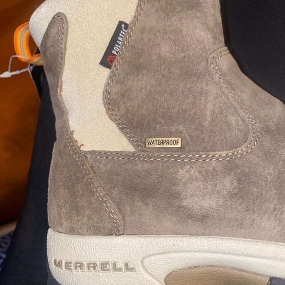 Merrell Womens Tundra Boots Thinsulate Waterproof - Picture 5 of 10